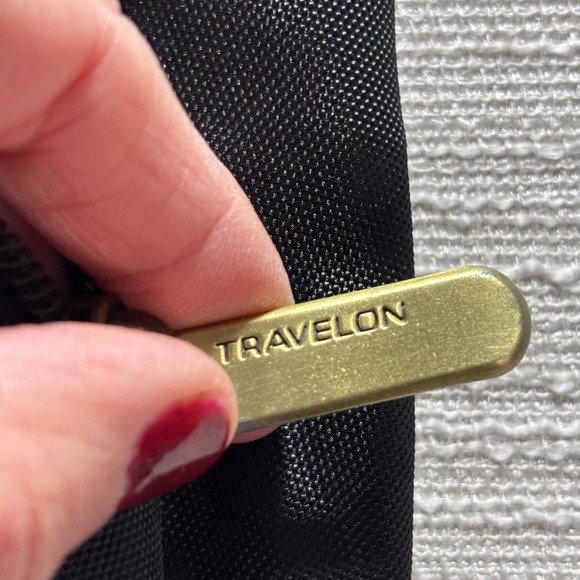 Travelon Anti Theft Crossbody Bag Black Nylon Shoulder Strap Security - Picture 13 of 13